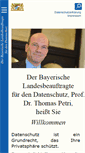 Mobile Screenshot of datenschutz-bayern.de